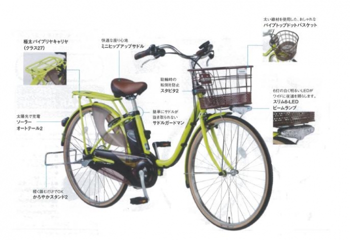 Panasonic【vivi DX SD】｜ハッピーサイクル－自転車販売,自転車修理 