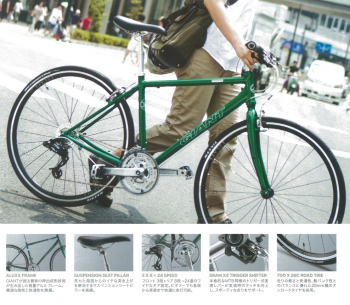 Giant Escape R ハッピーサイクル 自転車販売 自転車修理 自転車用品 ママチャリ マウンテンバイク スポーツバイク 福岡市